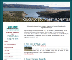 Colorado Southwest Properties
