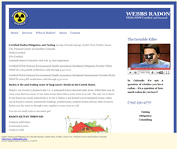 Webbs Radon Pueblo Colorado
